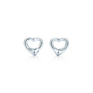 Tiffany & Co. Open Heart Stud Earrings